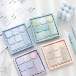 Mini Sticky Notes Palette with Colorful Labels