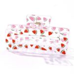 Large Patterned Hair Claw Clip