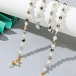 Black-Beaded Eye Glasses String