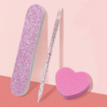 Heart Bling Manicure Set