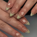 Olive Oasis Medium Nails Set