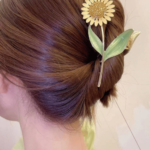 Sunflower Zirconia Clip