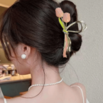 Pastel Pinks Tulip Clip