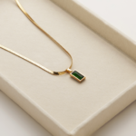 Leena Emerald Necklace