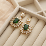 Luna Emerald Earrings