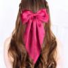Fushia Pink X-Large Hair Bows