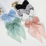 Majestic Noir Series Large Hair Bows