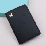 Gold Foiled Plane Passport Holder